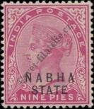 Známka Nabha Katalogové číslo: 14