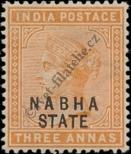 Známka Nabha Katalogové číslo: 17