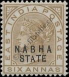 Známka Nabha Katalogové číslo: 19