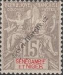 Známka Senegambie a Niger Katalogové číslo: 6