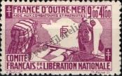 Známka Francouzský výbor národního osvobození Katalogové číslo: 5