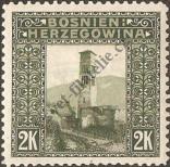 Známka Rakousko-uherská okupace Bosny a Hercegoviny Katalogové číslo: 43
