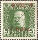 Známka Rakousko-uherská okupace Bosny a Hercegoviny Katalogové číslo: 93