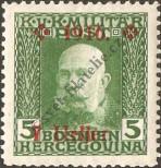 Známka Rakousko-uherská okupace Bosny a Hercegoviny Katalogové číslo: 95