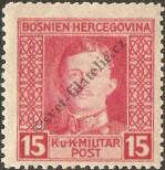 Známka Rakousko-uherská okupace Bosny a Hercegoviny Katalogové číslo: 129/A