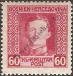 Známka Rakousko-uherská okupace Bosny a Hercegoviny Katalogové číslo: 135/A