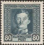 Známka Rakousko-uherská okupace Bosny a Hercegoviny Katalogové číslo: 136/A