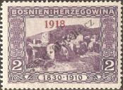 Známka Rakousko-uherská okupace Bosny a Hercegoviny Katalogové číslo: 147