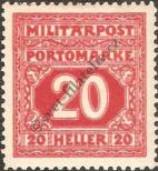 Známka Rakousko-uherská okupace Bosny a Hercegoviny Katalogové číslo: P/20