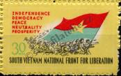 Známka Jihovietnamská republika (Vietcong) Katalogové číslo: 22