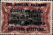 Známka Belgická okupace Německé východní Afriky Katalogové číslo: 6