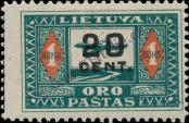 Známka Litva Katalogové číslo: 180