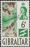 Známka Gibraltar Katalogové číslo: 155/a