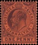 Známka Gibraltar Katalogové číslo: 48