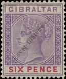 Známka Gibraltar Katalogové číslo: 35