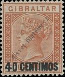 Známka Gibraltar Katalogové číslo: 19