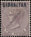 Známka Gibraltar Katalogové číslo: 3