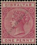 Známka Gibraltar Katalogové číslo: 9