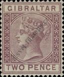 Známka Gibraltar Katalogové číslo: 10