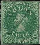 Známka Chile Katalogové číslo: 6
