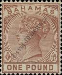 Známka Bahamy Katalogové číslo: 18