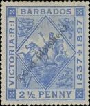 Známka Barbados Katalogové číslo: 56/x