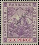 Známka Barbados Katalogové číslo: 58/x
