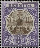 Známka Bermudy Katalogové číslo: 25