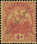 Známka Bermudy Katalogové číslo: 78
