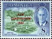 Známka Dominika Katalogové číslo: 135