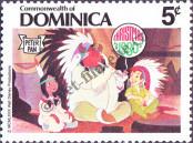 Známka Dominika Katalogové číslo: 696