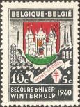 Známka Belgie Katalogové číslo: 535