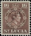 Známka Svatá Lucie Katalogové číslo: 128