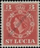 Známka Svatá Lucie Katalogové číslo: 148