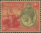 Známka Trinidad a Tobago Katalogové číslo: 109/a