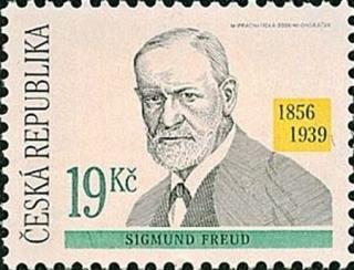 Medicína a farmacie ve známkové tvorbě ČR - Sigmund Freud