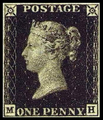 První poštovní známka