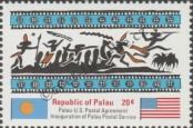 Stamp Palau Catalog number: 2