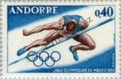 Stamp Andorra (France) Catalog number: 210