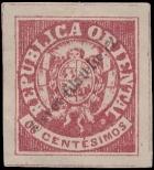 Stamp Uruguay Catalog number: 19/d