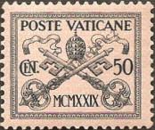 Stamp Vatican City Catalog number: 6