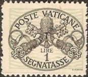 Stamp Vatican City Catalog number: P/10/I