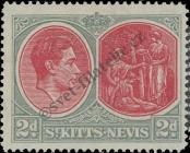 Stamp St. Kitts Nevis | St. Christopher, Nevis & Anguilla Catalog number: 75