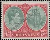 Stamp St. Kitts Nevis | St. Christopher, Nevis & Anguilla Catalog number: 81