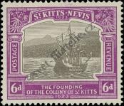 Stamp St. Kitts Nevis | St. Christopher, Nevis & Anguilla Catalog number: 58