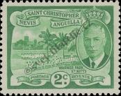 Stamp St. Kitts Nevis | St. Christopher, Nevis & Anguilla Catalog number: 101
