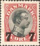 Stamp Denmark Catalog number: 157