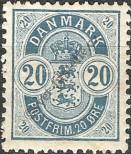 Stamp Denmark Catalog number: 36/A