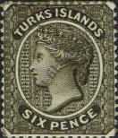 Stamp Turks & Caicos Islands Catalog number: 20