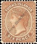Stamp Turks & Caicos Islands Catalog number: 27